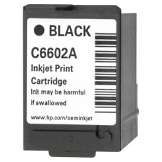HP C6602A Remanufactured Black Ink Cartridge 