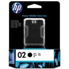 HP 02 OEM Black Ink Cartridge (C8721WC)
