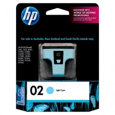 HP 02 OEM Light Cyan Ink Cartridge (C8774WN) 