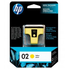 HP 02 OEM Yellow Ink Cartridge (C8773WN) 