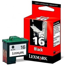 Lexmark 16 OEM Black Ink Cartridge (10N0016) 