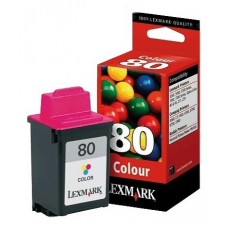 Lexmark 80 OEM Color Ink Cartridge (12A1980) 