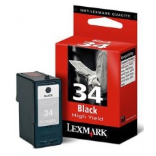 Lexmark 34 OEM Black Ink Cartridge (18C0034) 