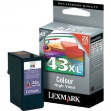 Lexmark 43XL OEM Color Ink Cartridge (18Y0143)