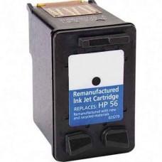 HP 56 6656 Remanufactured Black Ink Cartridge High Yield 