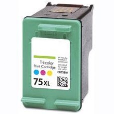 HP 75XL CB338WN Remanufactured Color Ink Cartridge High Yield 