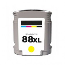 HP 88XL Remanufactured Yellow Ink Cartridge High Yield (C9393AN/C9388AN) 