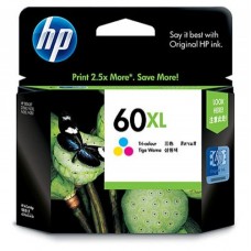 HP 60XL CC644WN OEM Color Ink Cartridge High Yield