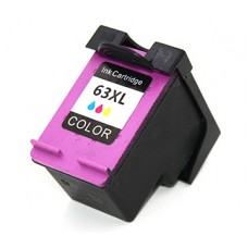 HP 63XL (F6U63AN) Remanufactured Tri-Color Ink Cartridge (High Yield)