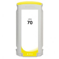 HP 70 C9454A Remanufactured Yellow Ink Cartridge 