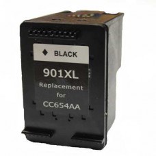 HP 901 XL Remanufactured High Yield Black Ink Cartridge (CC654AN)