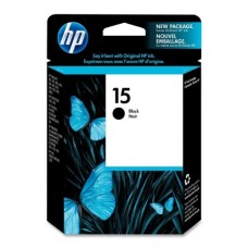 HP 15 OEM Black Ink Cartridge (C6615A/D)
