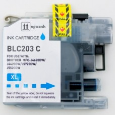 Brother LC203C New Compatible Cyan Ink Cartridge High Yield 