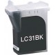 Brother LC31Bk Compatible Black Ink Cart...