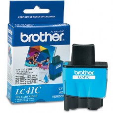 Brother LC41C OEM Cyan Ink Cartridge