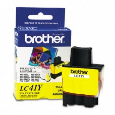 Brother LC41Y OEM Yellow Ink Cartridge