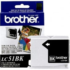 Brother LC51BK OEM Black Ink Cartridge