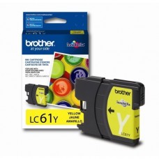 Brother LC61Y OEM Yellow Ink Cartridge 