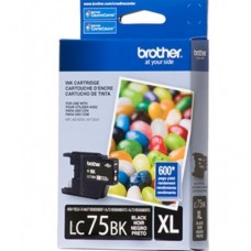 Brother LC75BK OEM Black Ink Cartridge High Yield