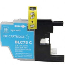 Brother LC75C Compatible Cyan Ink Cartridge High Yield Compatible for LC71C