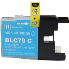 Brother LC79C Compatible Cyan Ink Cartridge Extra High Yield