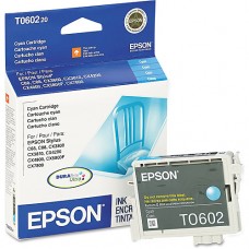 Epson T060220 OEM Cyan Ink Cartridge