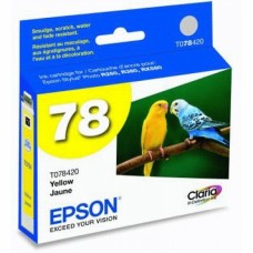 Epson T078420 OEM Yellow Ink Cartridge