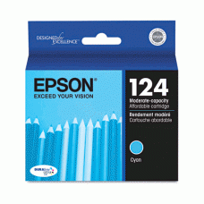 Epson T124220 OEM Cyan Ink Cartridge