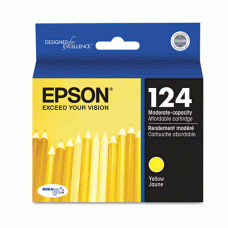 Epson T124420 OEM Yellow Ink Cartridge