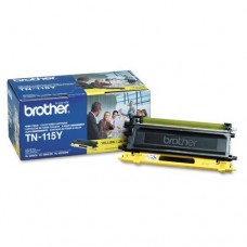 Brother TN-115Y OEM Yellow Toner Cartridge