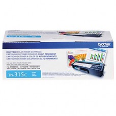 Brother TN-315C OEM Cyan Toner Cartridge High Yield 