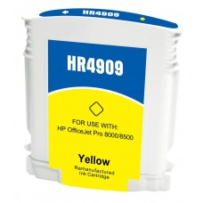 HP 940XL Remanufactured Yellow Ink Cartridge (C4909AN/C4905AN) With Chip