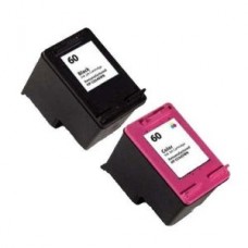 HP 60 Remanufactured Ink Cartridges Combo Pack ( CC640WN and CC643WN)