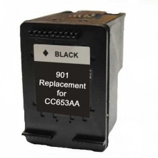 HP 901 Remanufactured Black Ink Cartridge (CC653AN)