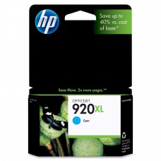 HP 920XL OEM Cyan Ink Cartridge High Yield (CD972AC)