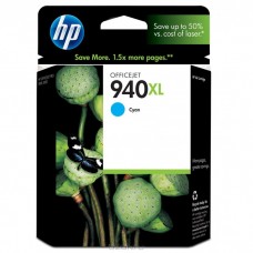HP 940XL OEM Cyan Ink Cartridge (C4907AN/C4903AN)