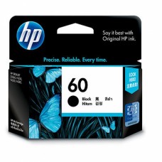 HP 60 CC640WN OEM Black Ink Cartridge 