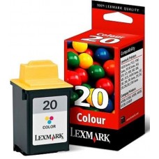 Lexmark 20 OEM Color Ink Cartridge (15M0120)