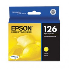Epson T126420 OEM Yellow Ink Cartridge High Yield