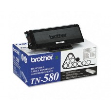 Brother TN-580BK OEM Black Toner Cartridge High Yield