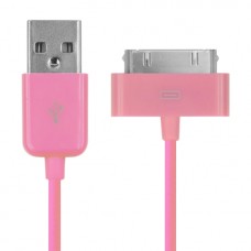 Sync and Charge USB Cable-Pink 