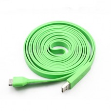 Anti-tangle 3M USB Sync Charge Cable-Green 