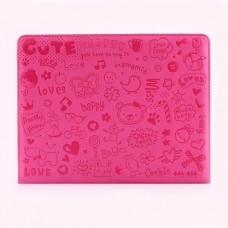 Cute Pretty Case for NewiPad/iPad2-Rose 