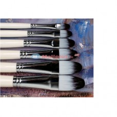 Round Headed Nylon Acrylic Painting Brush