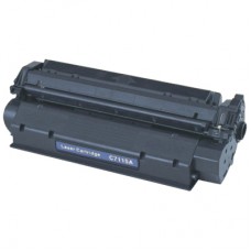 HP C7115A Remanufactured Black Toner Cartridge (not for HP P1005 printer)
