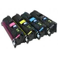 HP C9700A C9701A C9702A C9703A Remanufactured Toner Cartridges Combo Pack