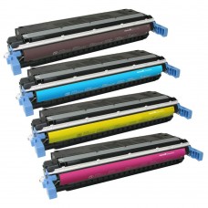 HP C9720A C9721A C9722A C9723A New Compatible Toner Cartridges Combo Set 