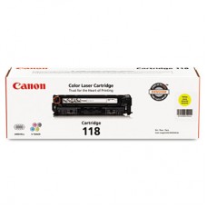 Canon 118Y OEM Yellow Toner Cartridge
