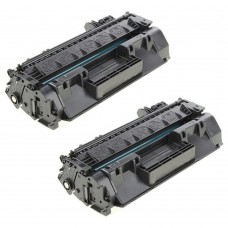 HP CE505A Compatible Black Toner Cartridge 2 Packs