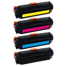 HP 202A CF500A CF501A CF502A CF503A New Compatible Toner Cartridge Combo